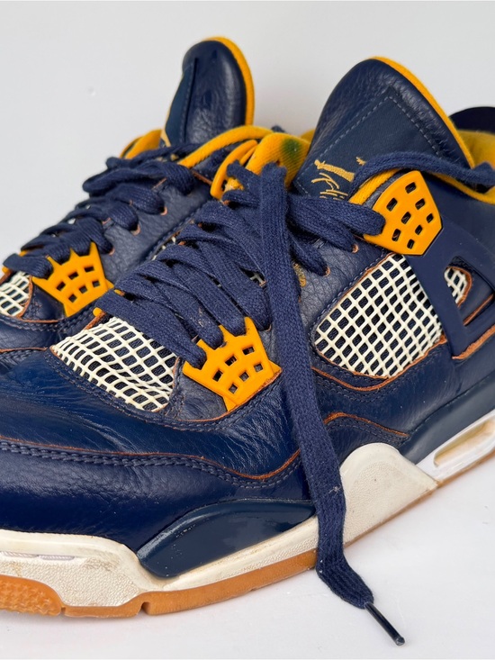 Jordan Other - Air Jordan 4 Retro “Dunk From Above” Midnight Navy Gold Size 9 Men’s